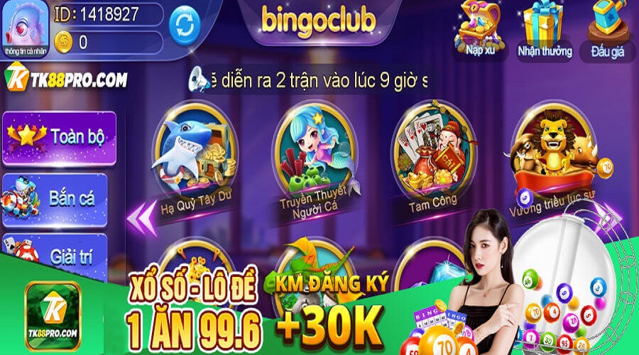 bắn cá bingo