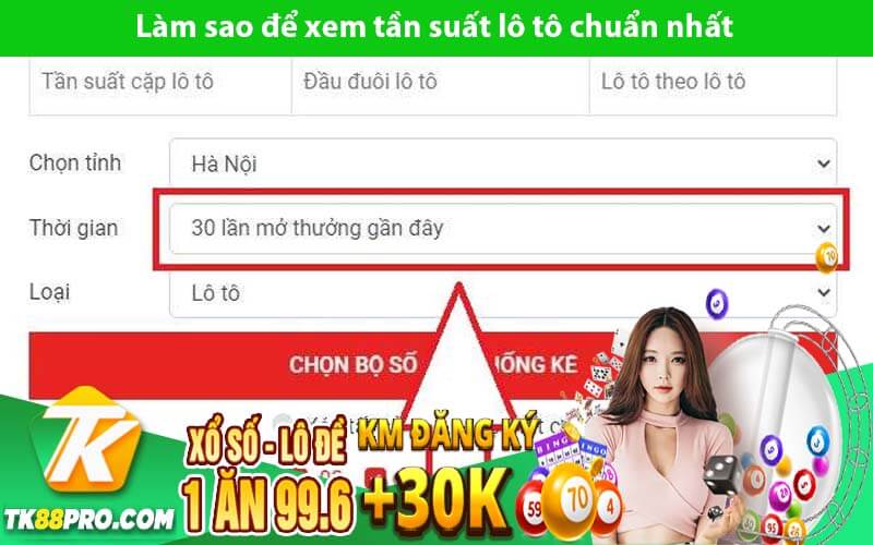 Tần Suất Lô Tô - Cách thống kê tần suất lô tô chuẩn nhất Làm sao để xem tần suất lô tô chuẩn nhất
